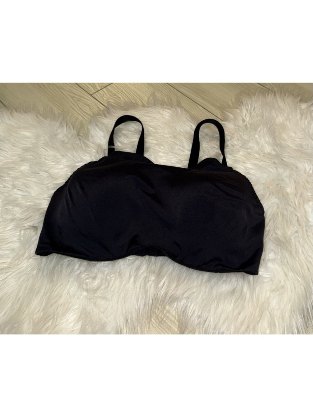 Soma Cami Bra Lined Underwire Convertible Strap Womens 36DD Black
